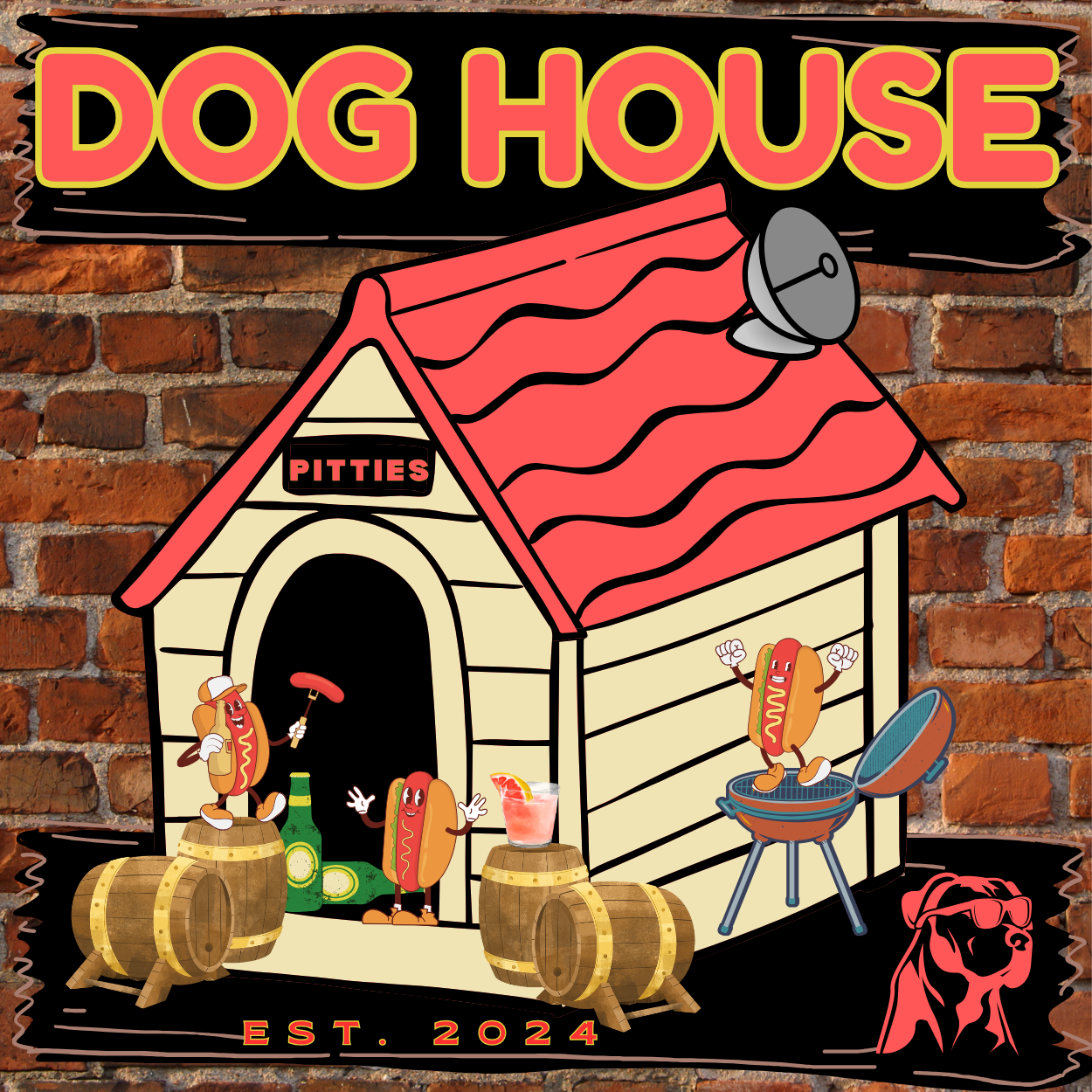 Pitties Dog House pitties-dog-house