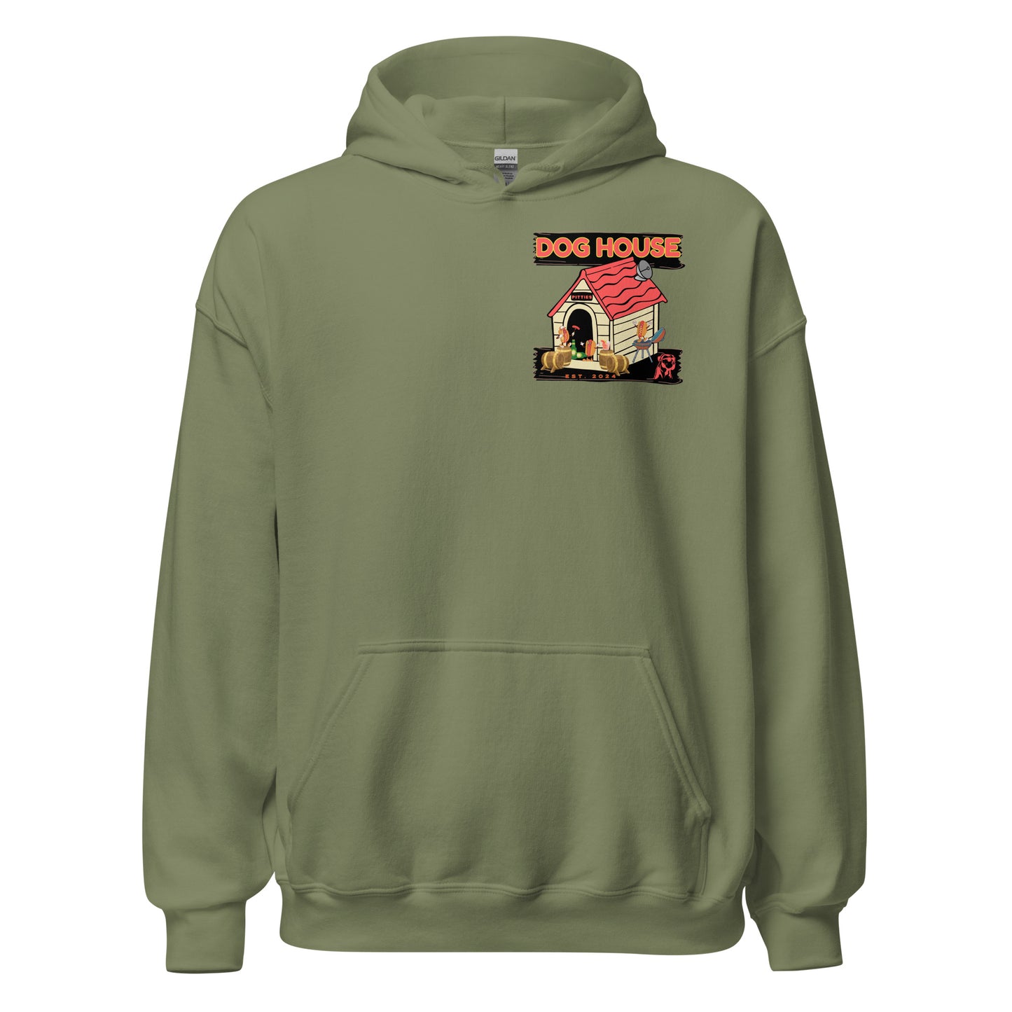 Pitties Dog House Hoodie (S-5XL)