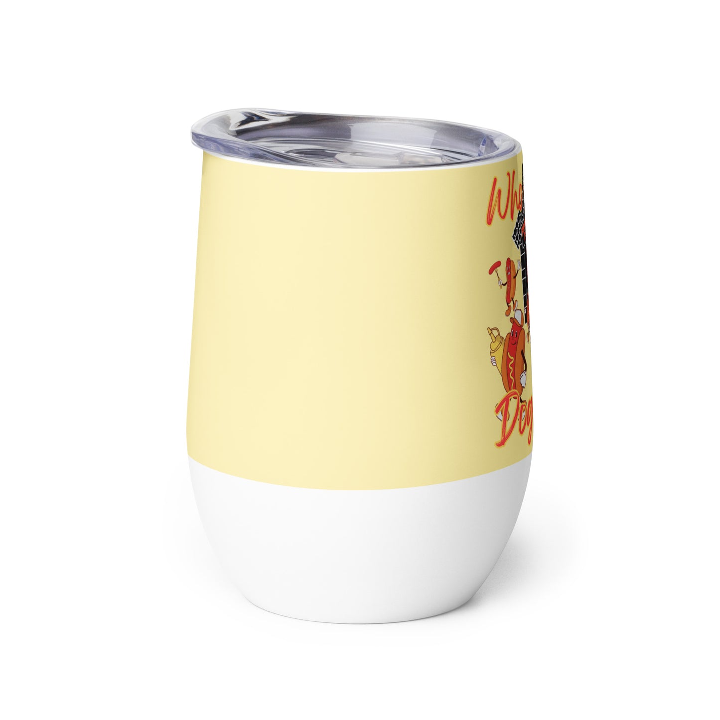 Who Let The Dogs Out!? Wine Tumbler